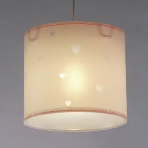 Comparateur de prix : Suspension pour chambre d'enfant Dalber SWEET DREAMS, rose