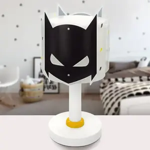 Dalber Lampe de table pour enfants Dark Hero, G4, Ø 15 cm pas cher