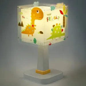 Dalber Lampe à poser pour enfants Dinos, G4, largeur 14 cm pas cher