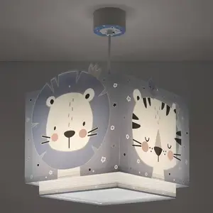 Comparateur de prix : Dalber Baby Jungle suspension pour enfant, bleu