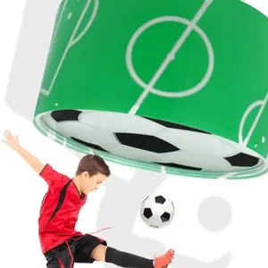 Plafonnier Dalber FOOTBALL, vert, noir et blanc pas cher