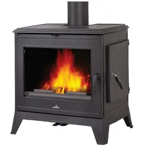Poêle à bois en fonte Bronpi Derby 14.3 kW pas cher
