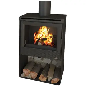 Comparateur de prix : Poêle à bois raccordable ventilé Bronpi Croacia - t 9.5 kW Sans kit air