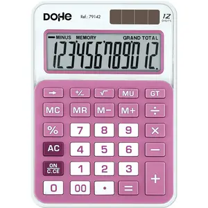 Dohe - Calculatrice rose moyenne pas cher