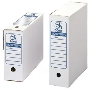 DOHE Classeur Boîte Annuelle Feuille Prolongé carton pas cher