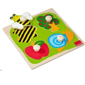 Comparateur de prix : Jumbo Jeu d'encastrement gros boutons Campagne Goula