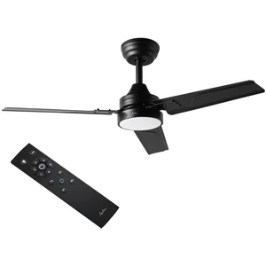 Jata JVTE4234 Ventilateur de Plafond avec Lumière et Commande 40W 106cm Noir