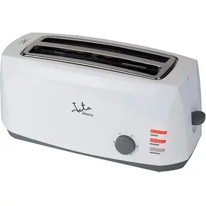 Grille-pain JATA TT584 - Blanc - 1400W - 2 pièces - 6 vitesses - Voyant lumineux pas cher