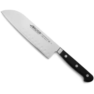 Comparateur de prix : Couteau Santoku alvéolé 18 cm Opera ARCOS  Métal / Plastique
