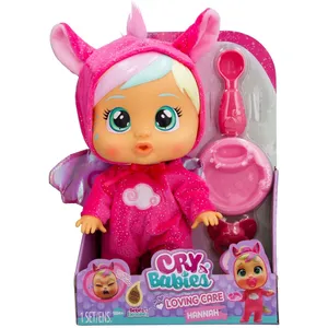 Comparateur de prix : IMC Toys Poupons a fonctions - - 909793 - Cry Babies - Loving Care Fantasy - Hannah