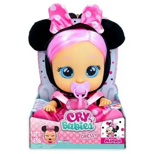 Comparateur de prix : Poupée Cry Babies Dressy Minnie - A partir de 18 mois