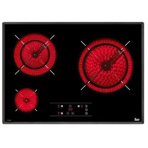 Teka TR 5300 Plaque vitrocéramique biseautée noire à 3 zones pas cher