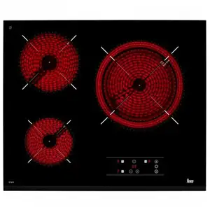 TEKA Plaque vitroceramique TZ 6315, 3 foyers, 5400 w, Touch control pas cher