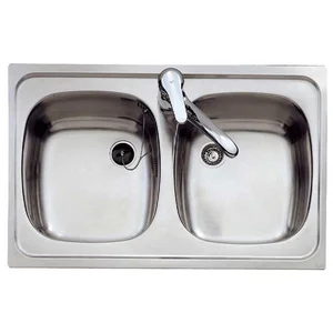 Évier - Teka - 10103011 - 2 bacs - Inox - RectangulaireVendu parrue-du-commerce