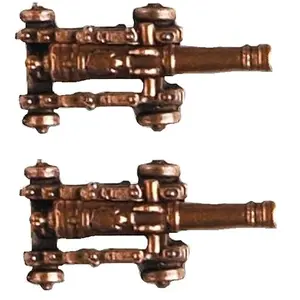 Comparateur de prix : Artesania Set de deux canons en laiton 2.5 cm