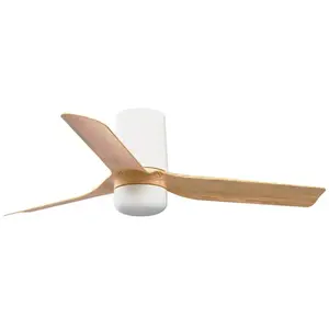 Faro Mini Punt Tub Petit ventilateur de plafond 3 pales blanc mat, éra... pas cher