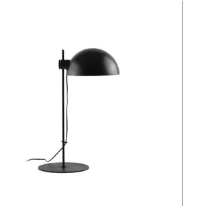 Comparateur de prix : FARO BARCELONA Lampe de table Dominica, noir mat, acier, hauteur 53 cm
