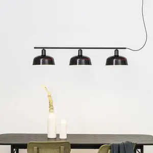 Faro Barcelona - Tatawin M Luminaire Linéaire Suspendu Noir 20338-120 pas cher