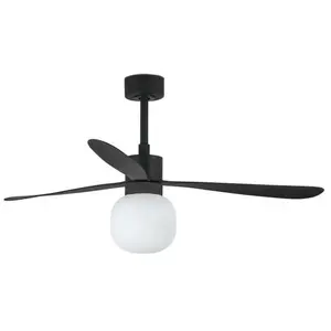 Comparateur de prix : FARO BARCELONA Ventilateur de plafond avec lumière noire Ø 132 cm AMELIA BALL LED
