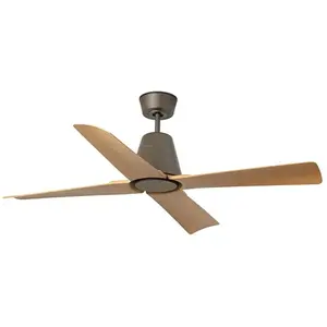 Comparateur de prix : Faro Typhoon Brun Moyen, Bois Ip44 Dc Ventilateur De Plafond 6 Vitesses