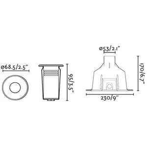 Comparateur de prix : FARO BARCELONA Lampe waterpoof extérieur nok verre,acier inoxydable inox satiné