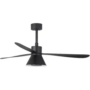 Amelia L Ventilateur Noir/noir Wall Control Cct pas cher