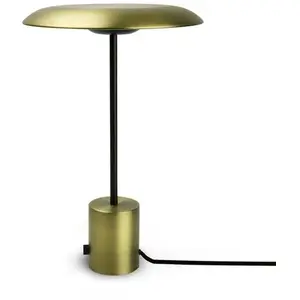 Comparateur de prix : Lampe de table en métal cuivré brossé 40 x 26 cm Hoshi - Faro Barcelona