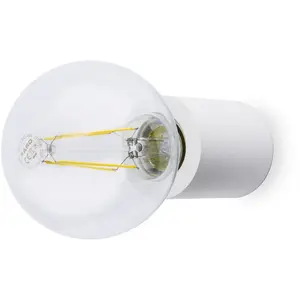 Comparateur de prix : Aplique murale blanc mat Ten 1 ampoule