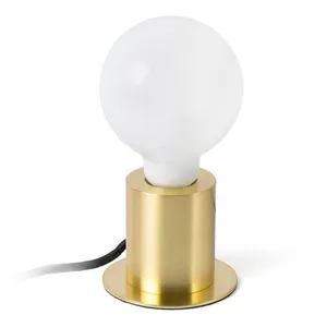 Lampe de table en aluminium doré satiné 9 x 7,5 x 6 cm Ten - Faro BarcelonaVendu parrue-du-commerce