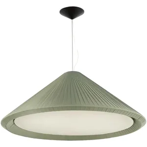 FARO BARCELONA Suspension vert olive Hue 3 ampoules pas cher