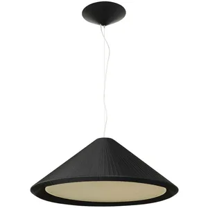Faro Barcelona - Faro Hue - Pendentif noir 70cm, E27