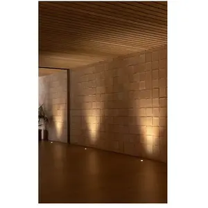 Faro GRUND-Spot d'extérieur LED Encastrable 3000K Métal L8cm ArgentéVendu parluminaire