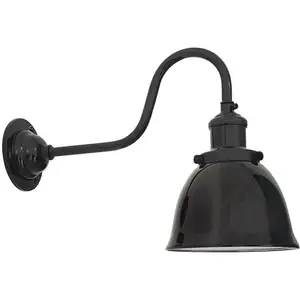 Applique noire en métal noir Loa - Faro Barcelona pas cher