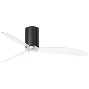 FARO Ventilateur de plafond noir brillant mini tube pas cher