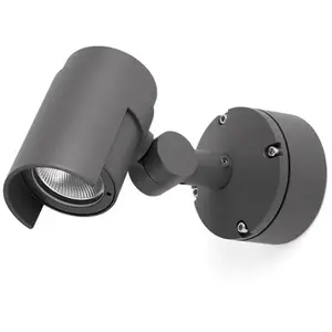 Comparateur de prix : Faro Foc-1 - Applique Murale D'extérieur Led Gris Foncé Ip65