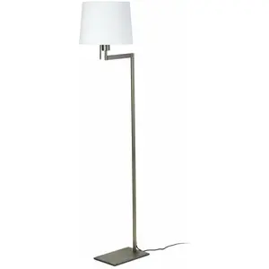 Lampadaire - FARO - Artis - Métal/Textile - H150cm - Blanc - Design Alex & Manel Lluscà