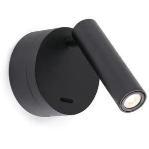Comparateur de prix : Faro BOC-Applique murale LED Métal L17cm