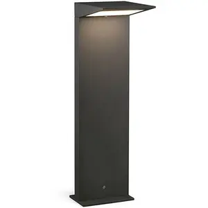 Comparateur de prix : FARO BARCELONA Soleil led borne solaire gris foncé smd led 2w 3000kip 54 140lm classe iii