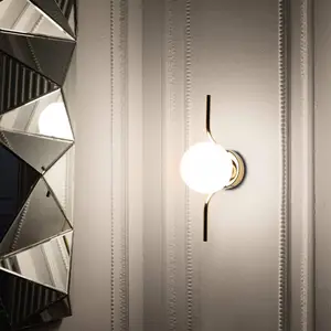 Comparateur de prix : Faro Barcelona 29690 - LE VITA Lampe applique or conçu par Nahtrang