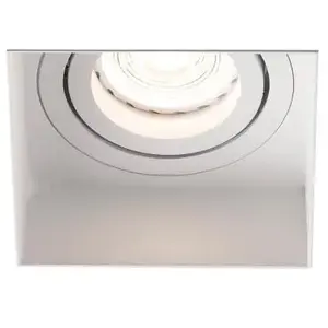 Comparateur de prix : Faro HYDE-Spot encastrable carré orientable avec porte-lampe L8,2cm