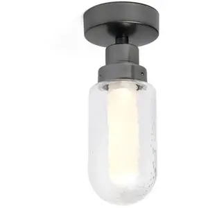 Comparateur de prix : Faro BRUME-Plafonnier LED de salle de bain Métal/Verre H23cm