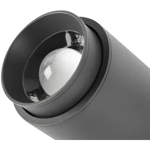 Comparateur de prix : Faro Barcelona 70912 - PLOM LED Lampe projecteur gris foncé