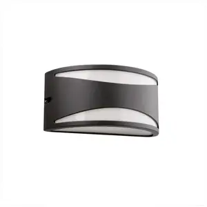Faro BONN-Applique d'extérieur Aluminium Rectangulaire L25cm Gris