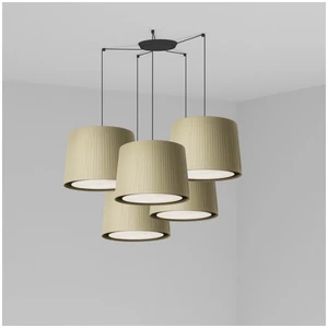 Faro samba - plafonnier cluster noir, e27