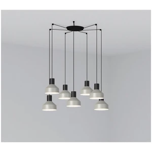 Faro kombo - plafonnier cluster gris clair, e27