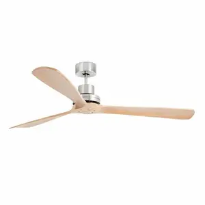 Comparateur de prix : Faro LANTAU XL-Ventilateur de plafond 3 pâles Acier/Bois Ø168cm