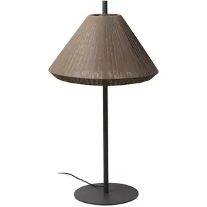 FARO BARCELONA Luminaire de terrasse Saigon IP65, hauteur 120 cm, brunVendu parluminaire