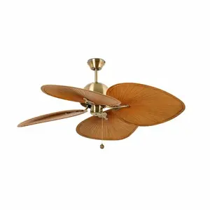 Comparateur de prix : FARO BARCELONA 33352B- CUBA Ventilateur de plafond vieil or