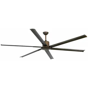 Faro ANDROS-Ventilateur de plafond 6 pâles Métal Ø215cm MarronVendu paramazon