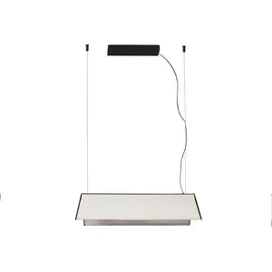FARO BARCELONA Suspension LED Ludovico Surface, 60 cm, blanc pas cher